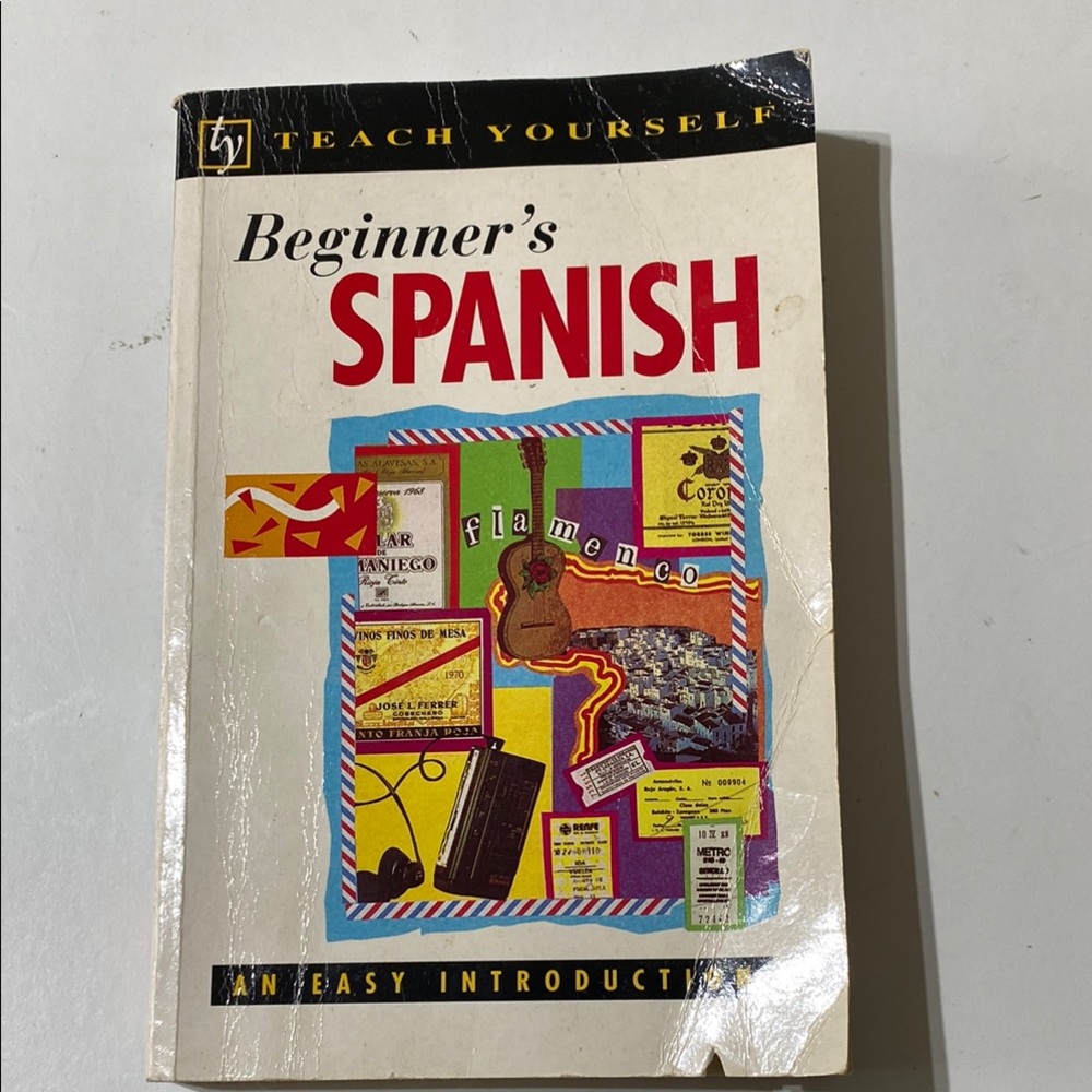 Beginner's Spanish Language Book